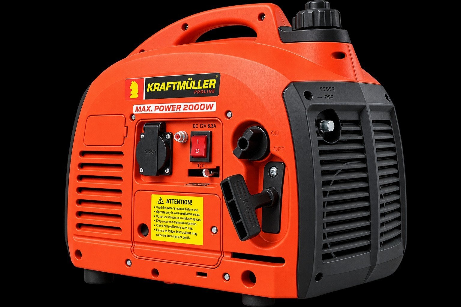 stroomgroep/generator 2000w Silent nieuw gratis bezorging, Nieuw, Ophalen of Verzenden, Minder dan 5 kVA, Elektrisch startend