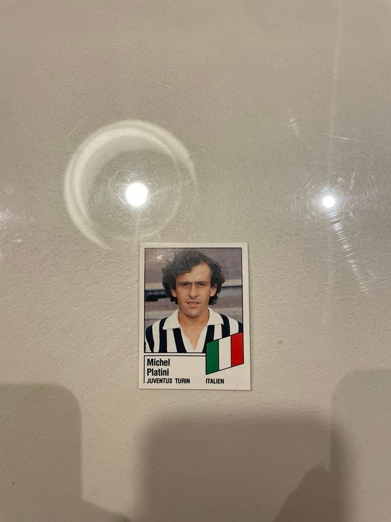 Panini - Sticker Michel Platini Fussball 1987, Verzamelen, Ophalen of Verzenden, Zo goed als nieuw