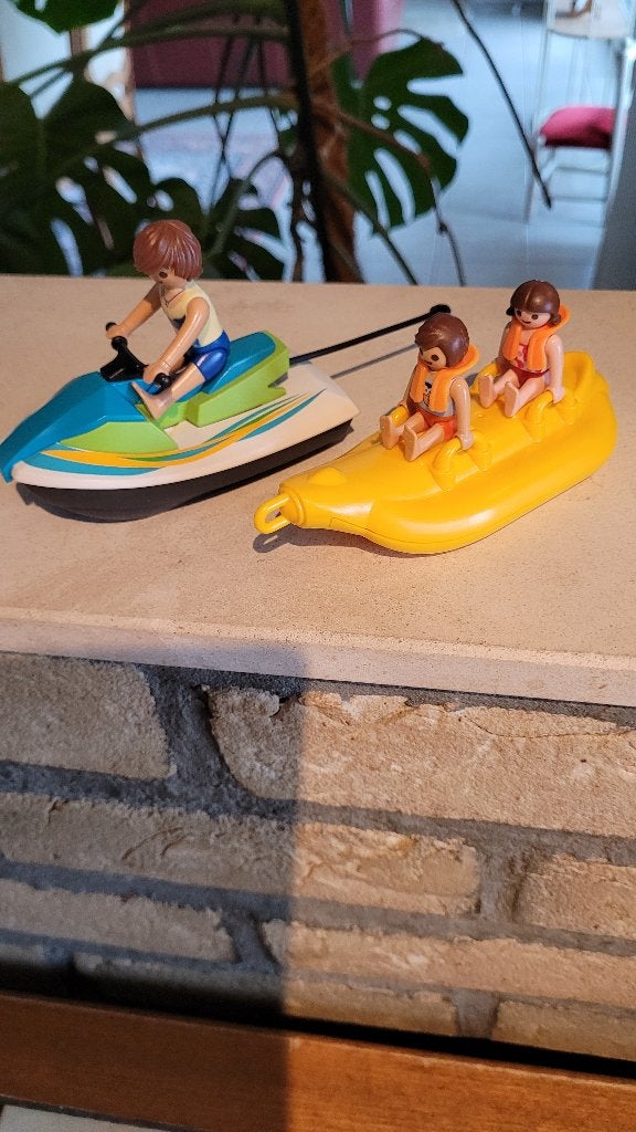 playmobil 6980 jet ski et bouée, Enlèvement ou Envoi, Kit complet, Utilisé, Autres types