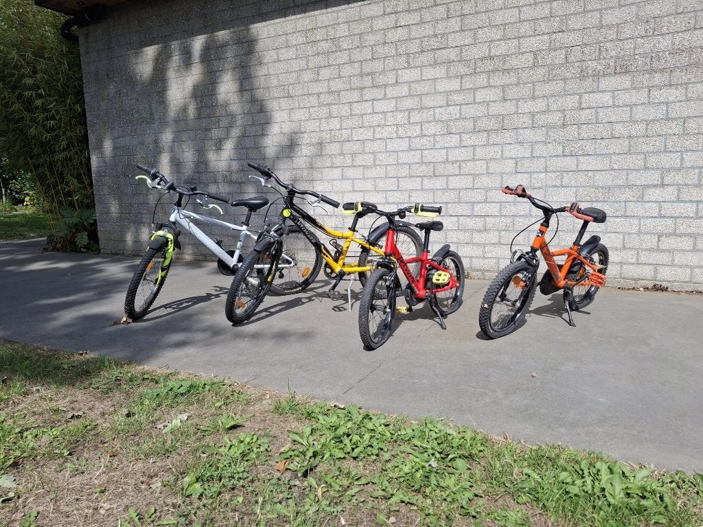 Kinderfietsen, Fietsen en Brommers, Ophalen, Gebruikt, Velgrem, 16 tot 20 inch