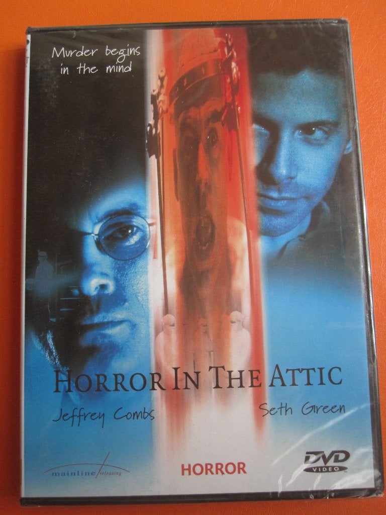 Horror In The Attic (2001) nieuw in de verpakking, Cd's en Dvd's, Engels, Vanaf 16 jaar, Nederlands, Overige genres