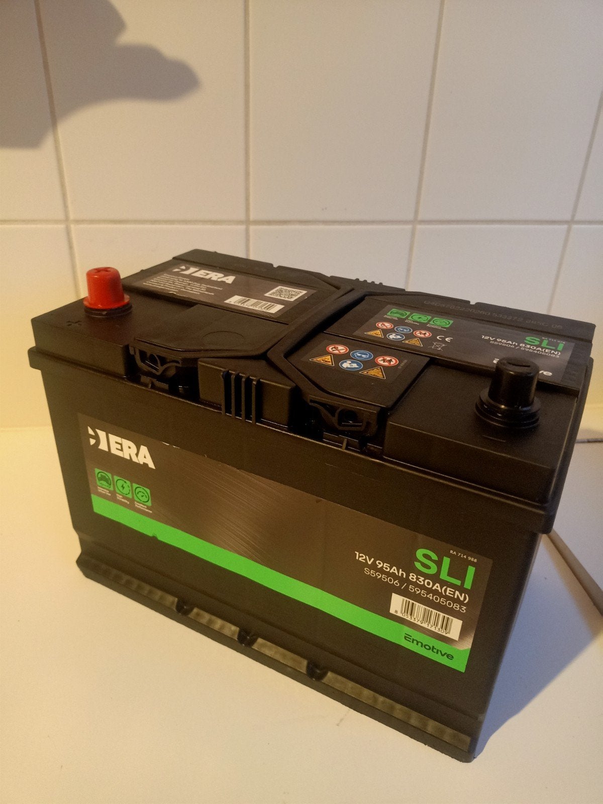 Batterie de voiture - 95 Ah neuve, Enlèvement