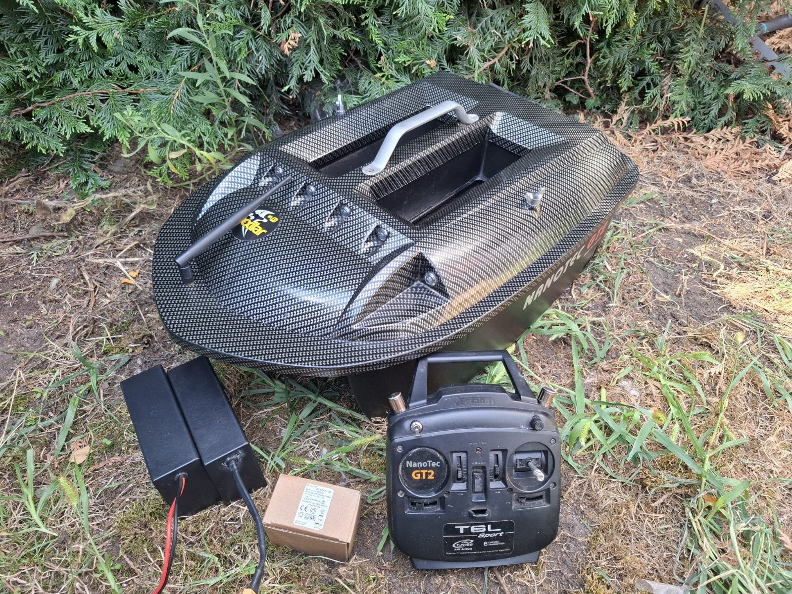voerboot Nanotec gt2 li ion Futaba en 1 jaar garantie, Ophalen of Verzenden