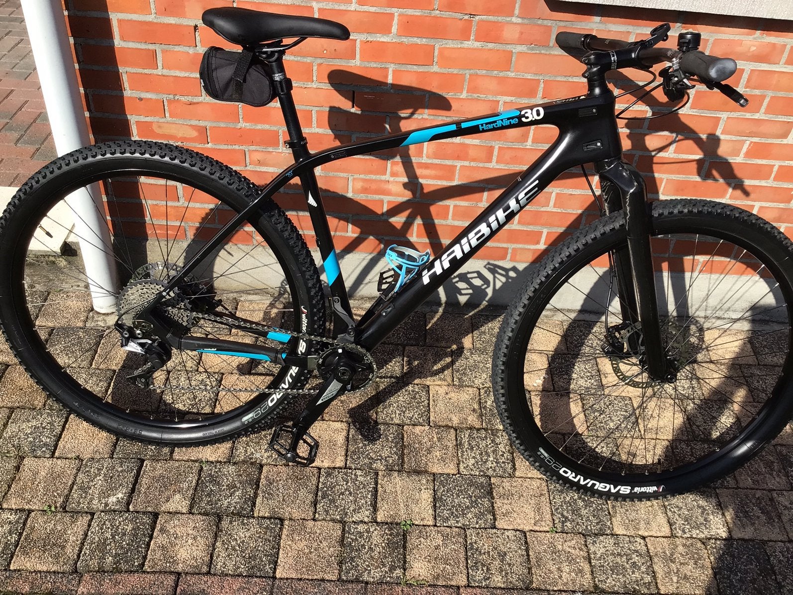 MTB FUL CARBON HAIBIkE maat 29 bost, Fietsen en Brommers, Hardtail, Heren, Zo goed als nieuw, Schijfrem