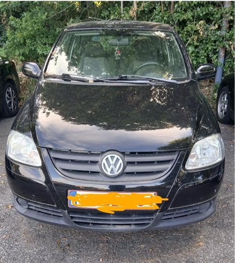 volkswagen fox, Auto's, Stof, Zwart, Handgeschakeld, Grijs