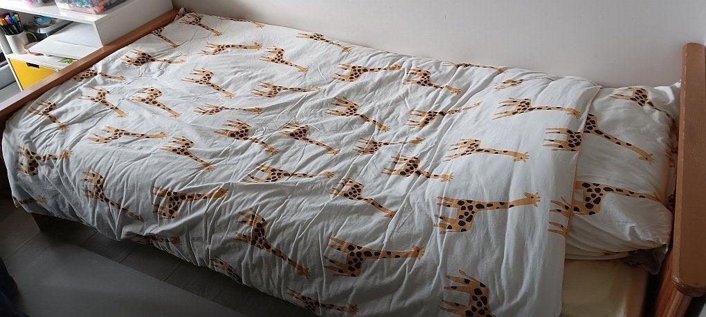 MOOI KINDERBED IN PERFECTE STAAT – COMPLEET !, 85 tot 100 cm, Zo goed als nieuw, 180 cm of meer, Ophalen