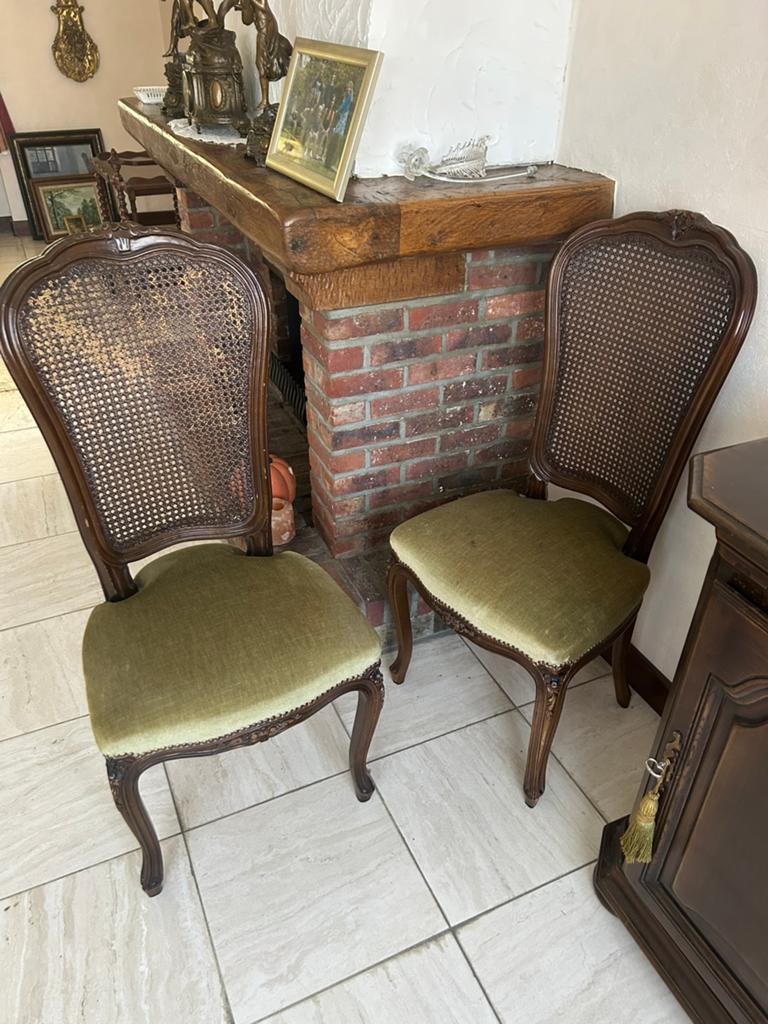 Fauteuils à dossier haut., Enlèvement