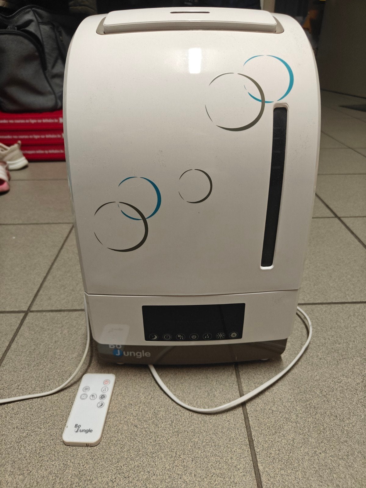 Purificateur/humidificateur d'air bo Jungle, Electroménager, Équipement de traitement de l'air, Enlèvement, Utilisé, Humidificateur