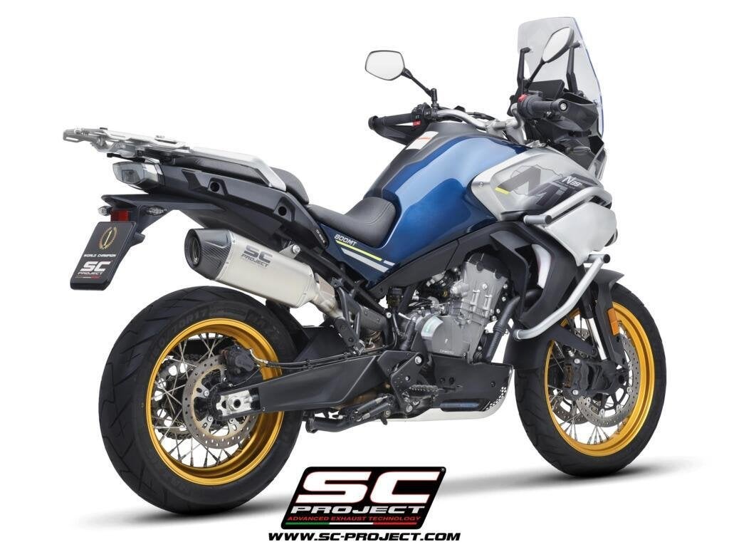 SC-Project X-Plorer-II Titanium CFMOTO 800MT uitlaat, Motoren, Nieuw, Ophalen of Verzenden