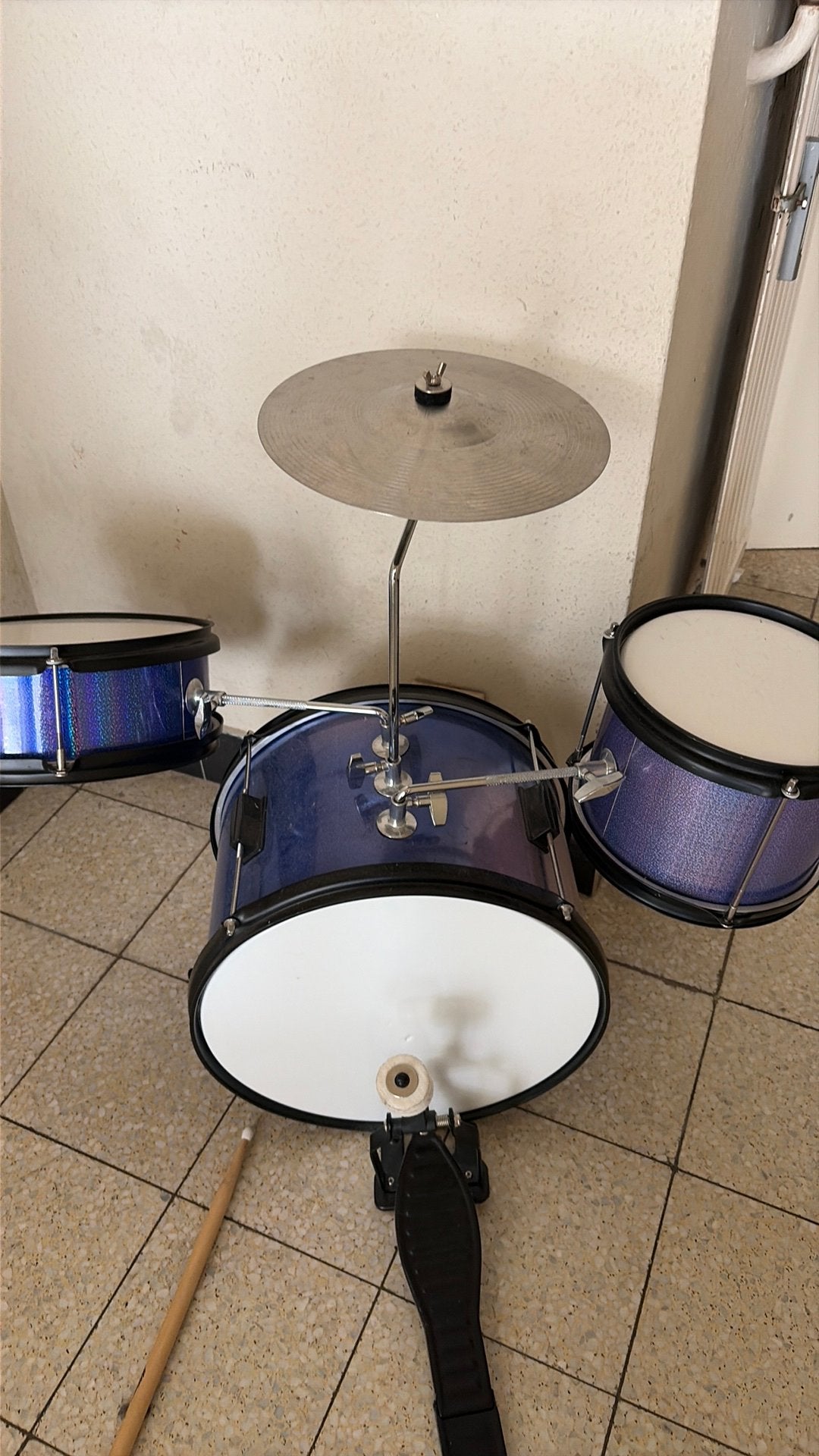 Batterie enfant, Musique & Instruments, Batteries & Percussions, Enlèvement, Comme neuf