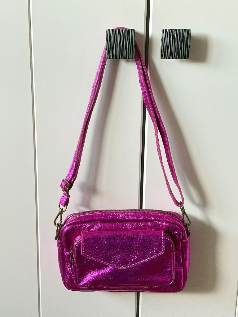 Handtas te koop, Enlèvement, Comme neuf, Rose, Sac à main