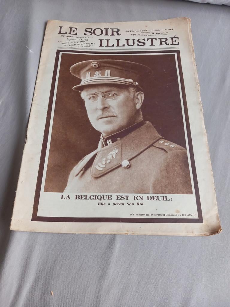 Revue  Le Soir  Illustré  du 24 février 1934, Enlèvement ou Envoi