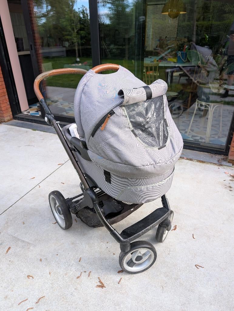 Mutsy kinderwagen grijs, Gebruikt, Mutsy, Verstelbare duwstang, Ophalen