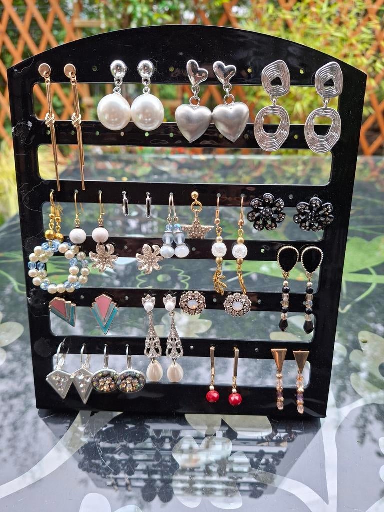 20 paires de boucles d'oreilles, Enlèvement ou Envoi, Or, Or, Pendantes