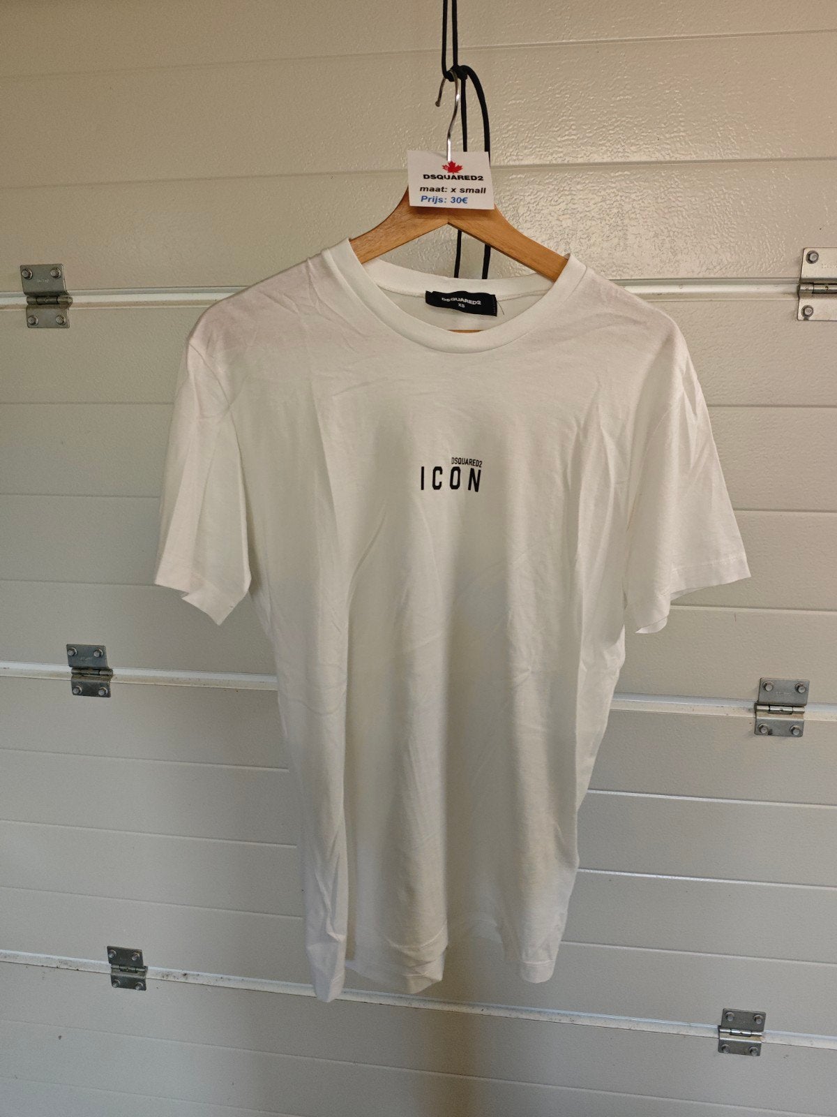 Icon dsquared2 tshirt wit xs, Kleding | Heren, Ophalen, Wit