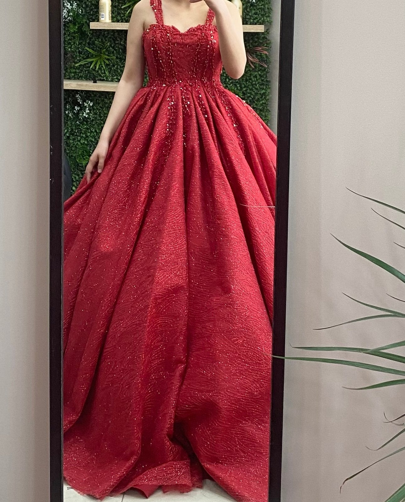 Robe de mariée, Enlèvement, Porté, Rouge, Robe de mariée