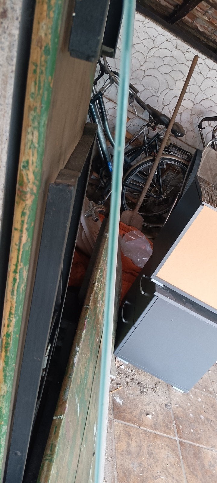 Glasscherm voor op bad, Ophalen, Glas, Bad