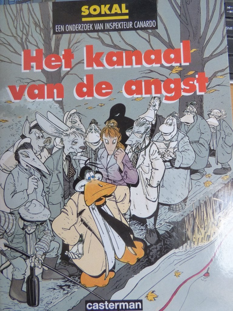 het kanaal van de angst, sokal ,  hardcover, Ophalen of Verzenden