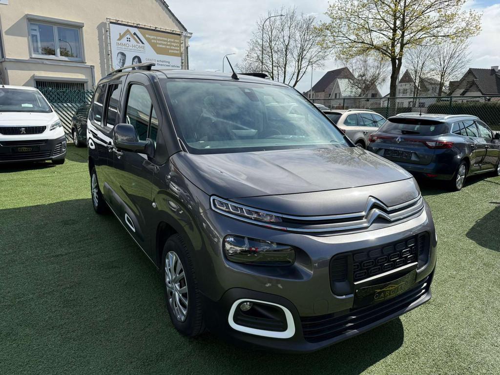 Citroën Berlingo 1.2 PureTech XL Feel7PLAATSENGPSBLEU, Auto's, Citroën, Bedrijf, Te koop, Berlingo, ABS, Airbags, Airconditioning