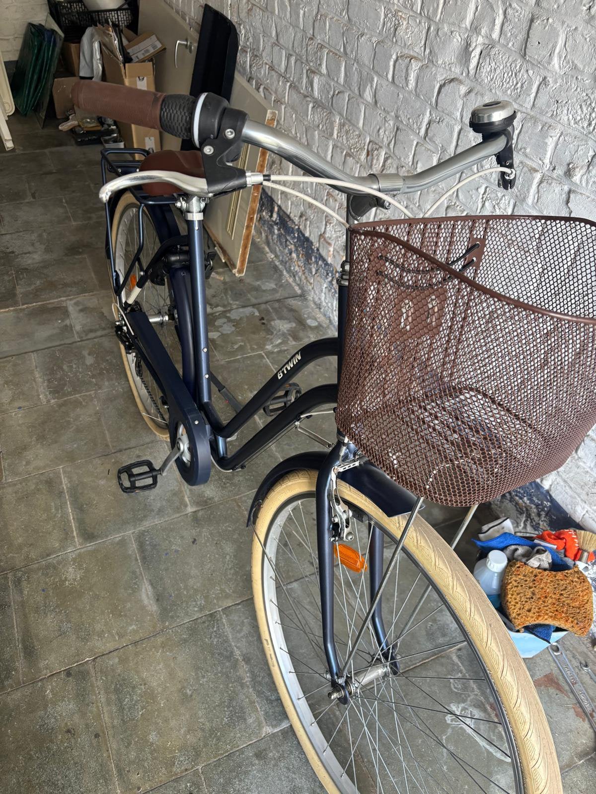 Elops 520 L/XL, Fietsen en Brommers, Ophalen, Zo goed als nieuw, Schijfrem, Versnellingen