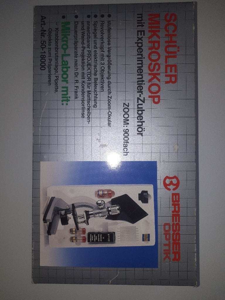 Microscope pour étudiants avec accessoires expérimentaux, Enlèvement ou Envoi, Comme neuf