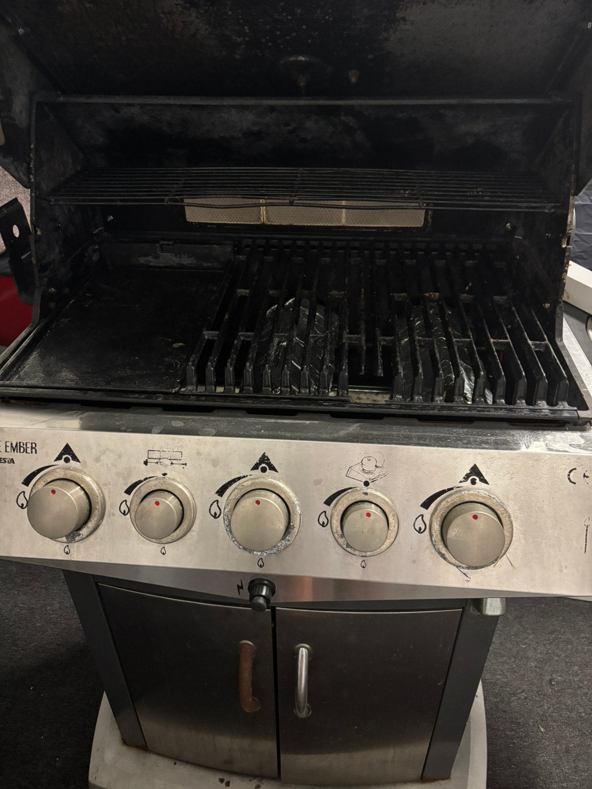 Gas bbq Blue Ember, Ophalen, Gebruikt