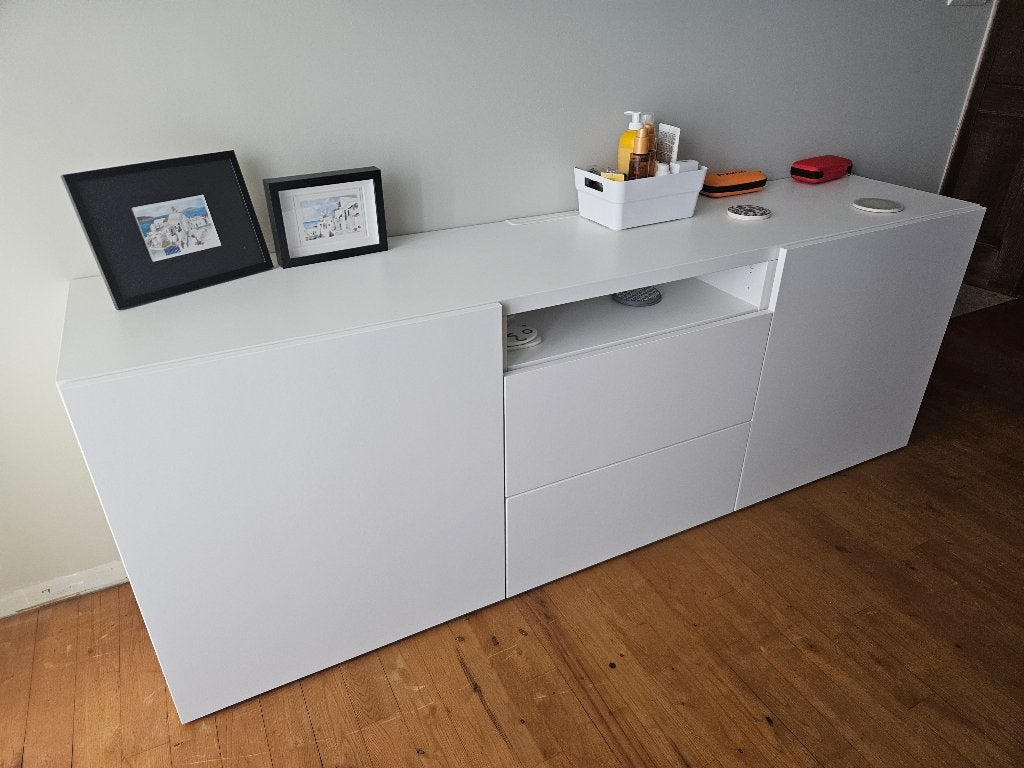 Meuble TV Besta IKEA, 25 à 50 cm, Moins de 100 cm, 150 à 200 cm, Comme neuf