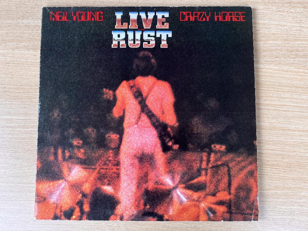 Neil Young and The Crazy Horse - Live Rust, CD & DVD, Vinyles | Rock, 12 pouces, Enlèvement ou Envoi, 1970 - 1979, Utilisé