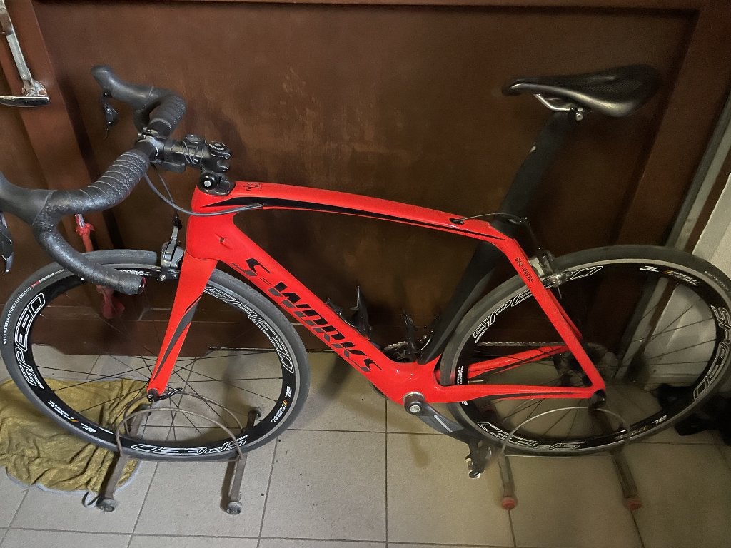 S-works venge rocket red maat 54 -DI2, Fietsen en Brommers, Fietsen | Racefietsen, Zo goed als nieuw, Ophalen