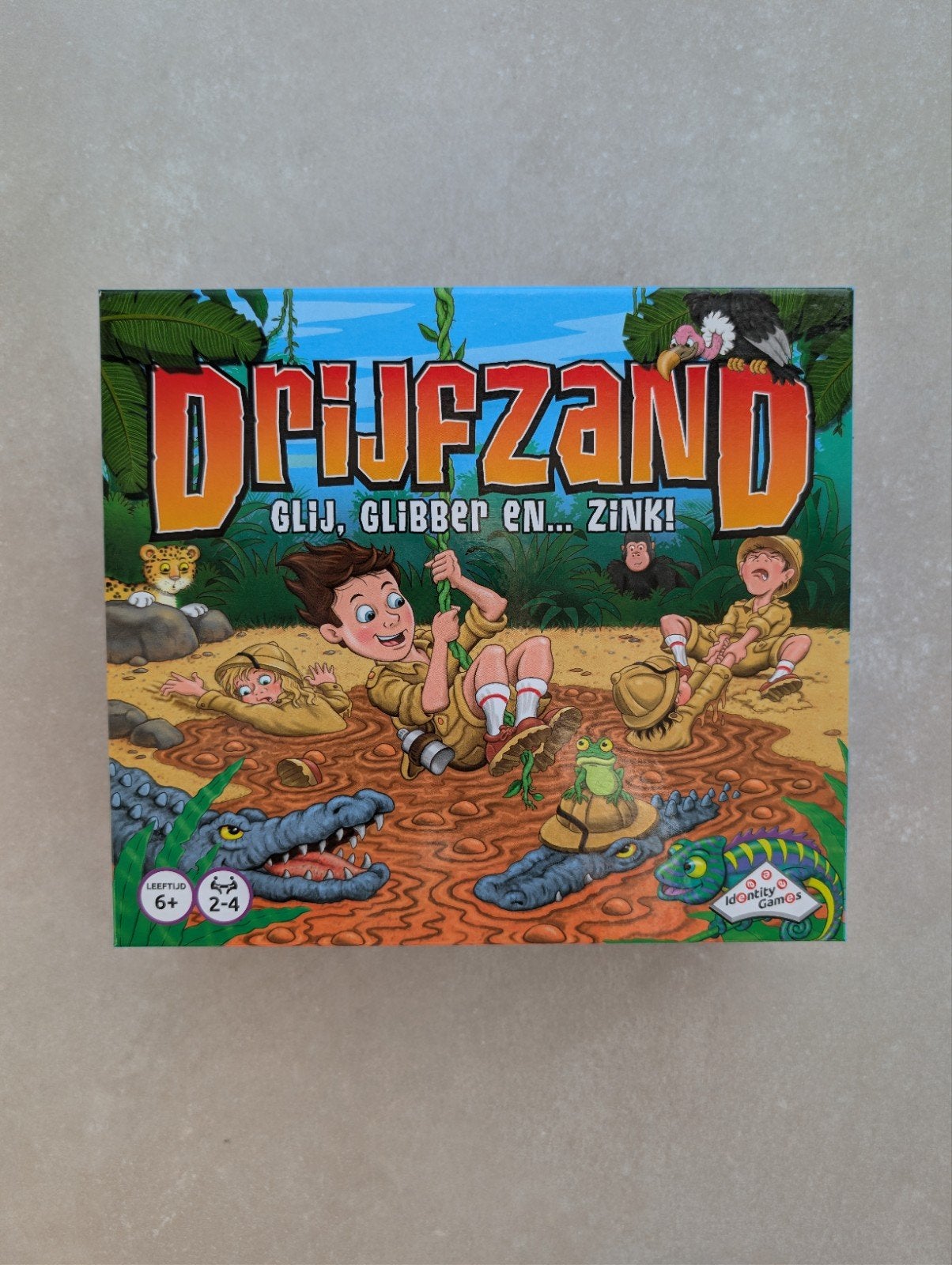 Identity Games Bordspel / Familiespel Drijfzand *Nieuw*, Een of twee spelers, Ophalen of Verzenden, Nieuw, Identity Games