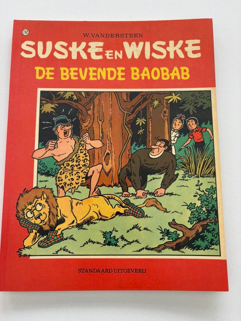 Suske en Wiske nr.152 De bevende Baobab, Une BD, Enlèvement ou Envoi, Comme neuf