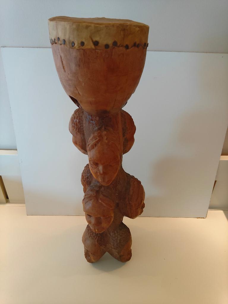 Oude geweldige Djembe, Ophalen of Verzenden