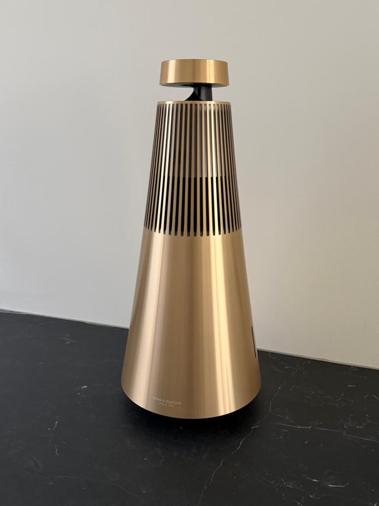 Haut-parleur B&O Beosound 2 doré GVA Gen2 | Bang & Olufsen, TV, Hi-fi & Vidéo, Enceintes, Comme neuf, Enlèvement