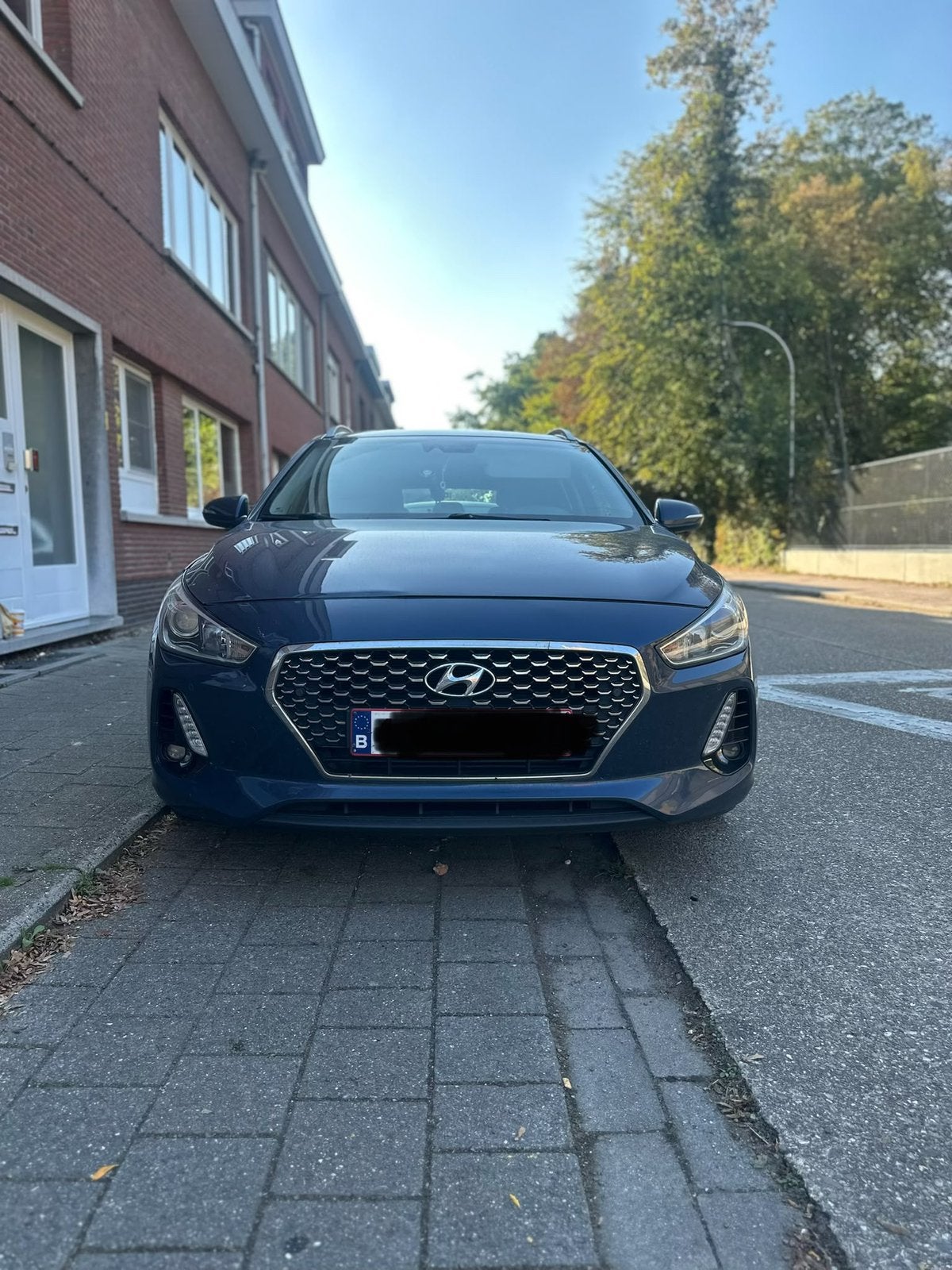Hyundai i30 automaat, Zwart, Blauw, Particulier, Te koop