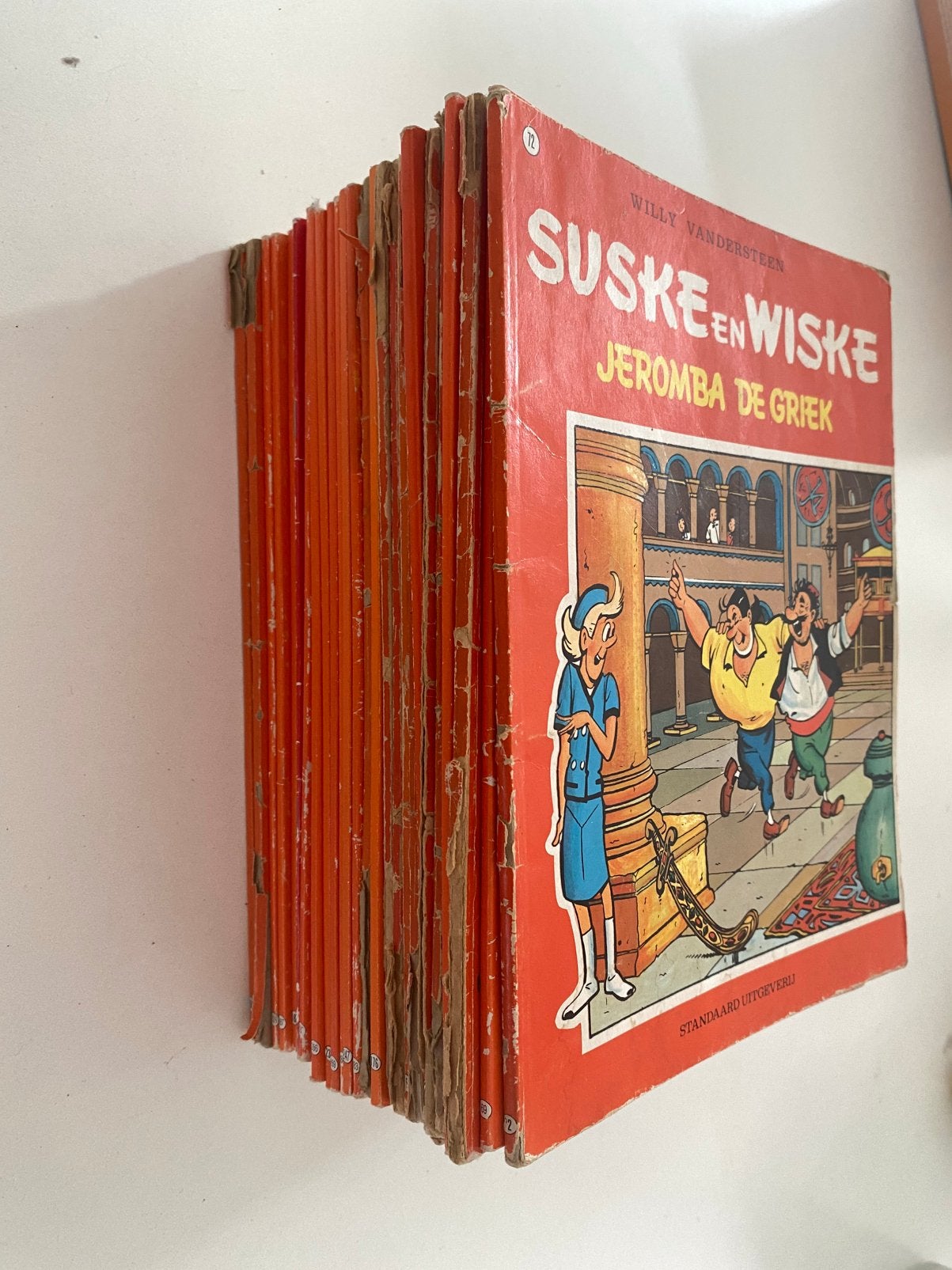 Set Suske en Wiske strips, Meerdere stripboeken, Ophalen of Verzenden, Gelezen