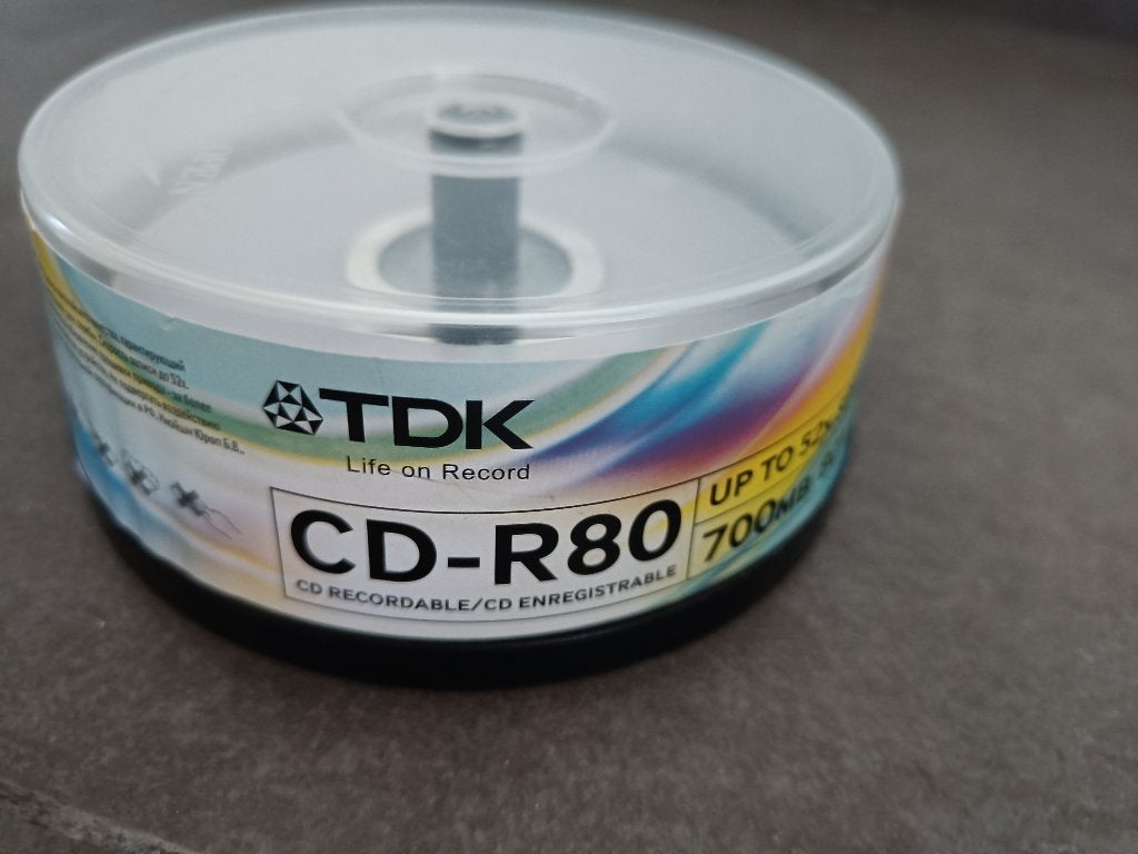 CD-R80 cd recordable, 8 stuks, Informatique & Logiciels, Enlèvement ou Envoi, Neuf, Cd, TDK