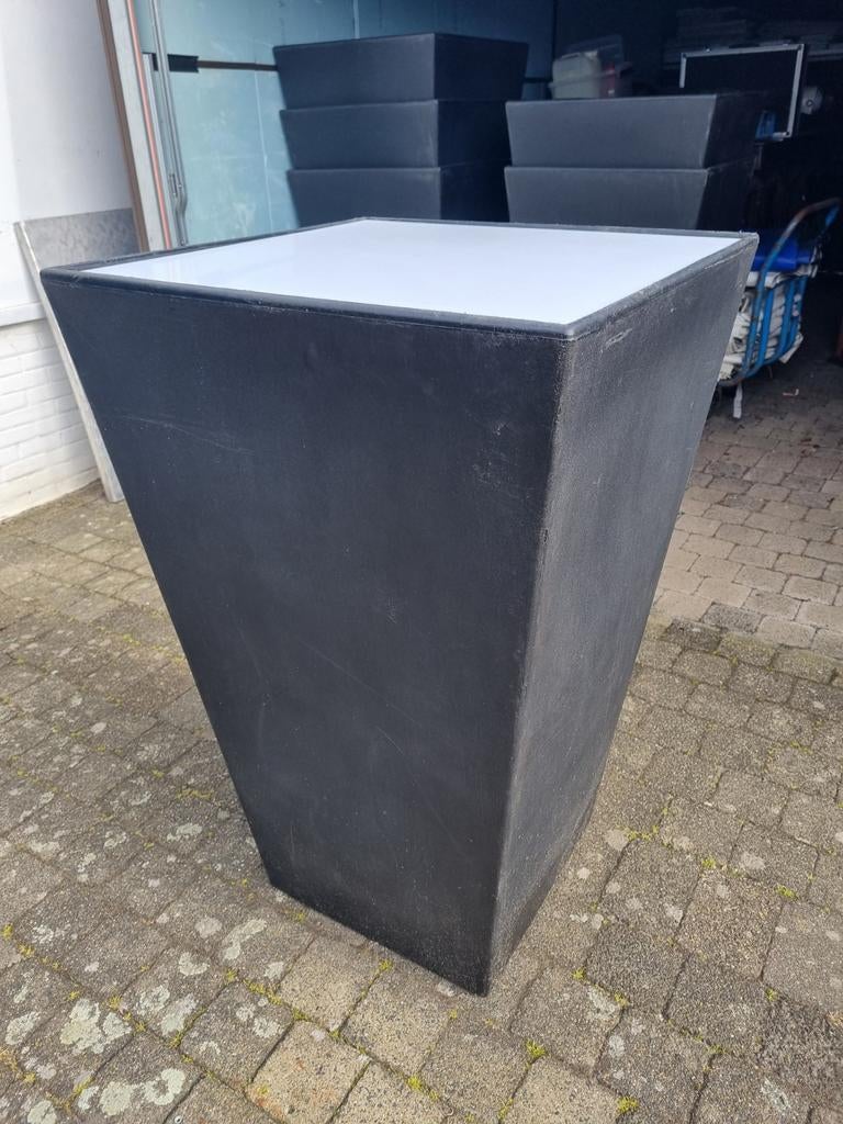 Coon terrastafels 6 zwarte 2 witte, Ophalen