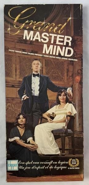 Clipper Grand Mastermind Logica Spel Vintage 70s Master Mind, Hobby en Vrije tijd, Gezelschapsspellen | Bordspellen, Zo goed als nieuw