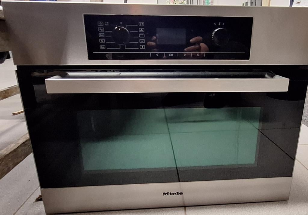 Miele combi oven, Ophalen, 45 tot 50 cm, Gebruikt, Combi-oven