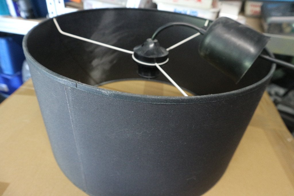 stoffen plafondlamp, Huis en Inrichting, Ophalen, Zwart, Plafondlamp