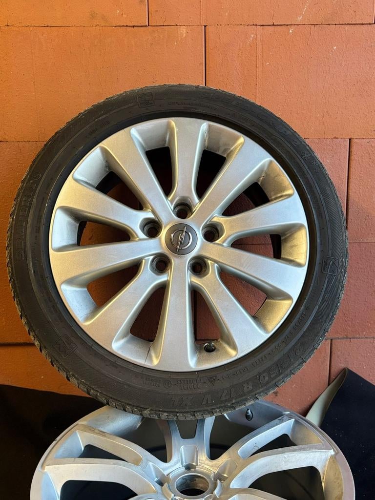 Opel Astra velgen 17inch 5x115, Autos : Pièces & Accessoires, Pneus & Jantes, Enlèvement