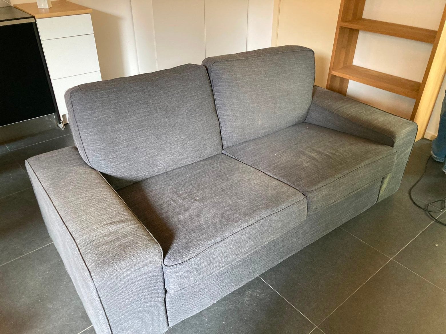 Zetel 2-3 personen, Ophalen, Gebruikt, Minder dan 75 cm, 150 tot 200 cm