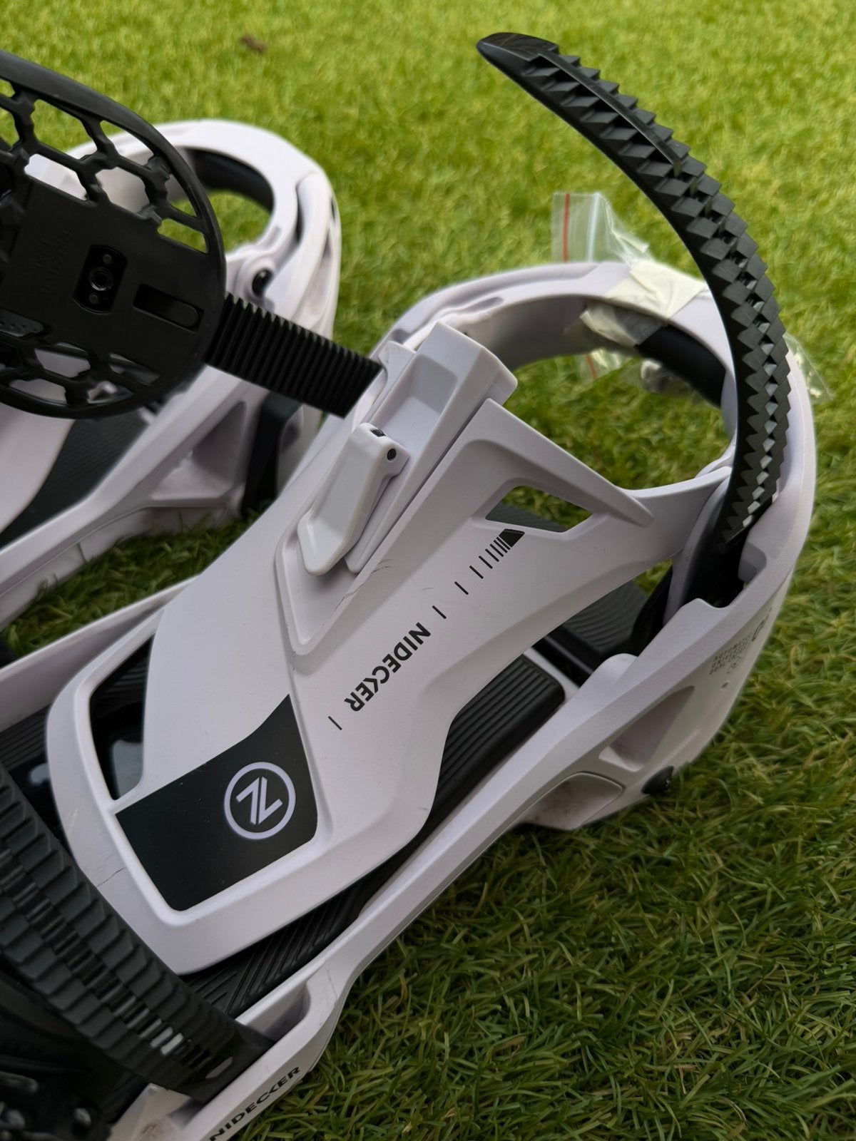 Nidecker Og Supermatic snowboardbindingen, Sport en Fitness, Ophalen, Zo goed als nieuw