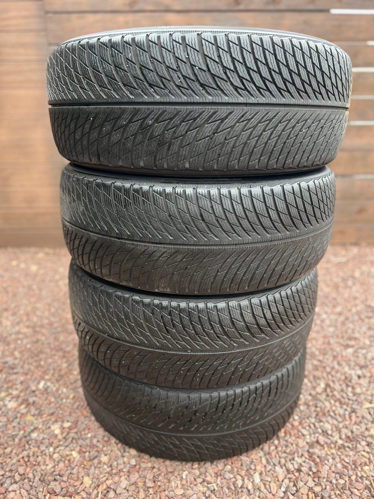 3x Michelin Pilot Alpin 5 SUV winterbanden 245 50 R19, Ophalen, Zo goed als nieuw