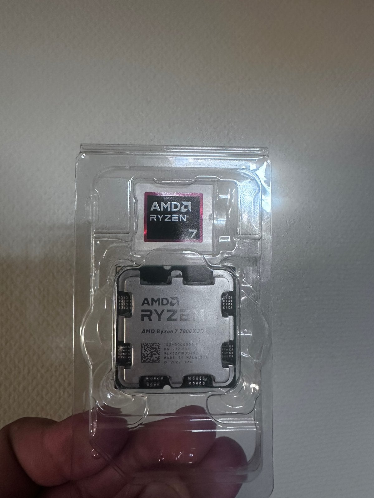7800x3d, Computers en Software, Processors, Ophalen of Verzenden, Zo goed als nieuw