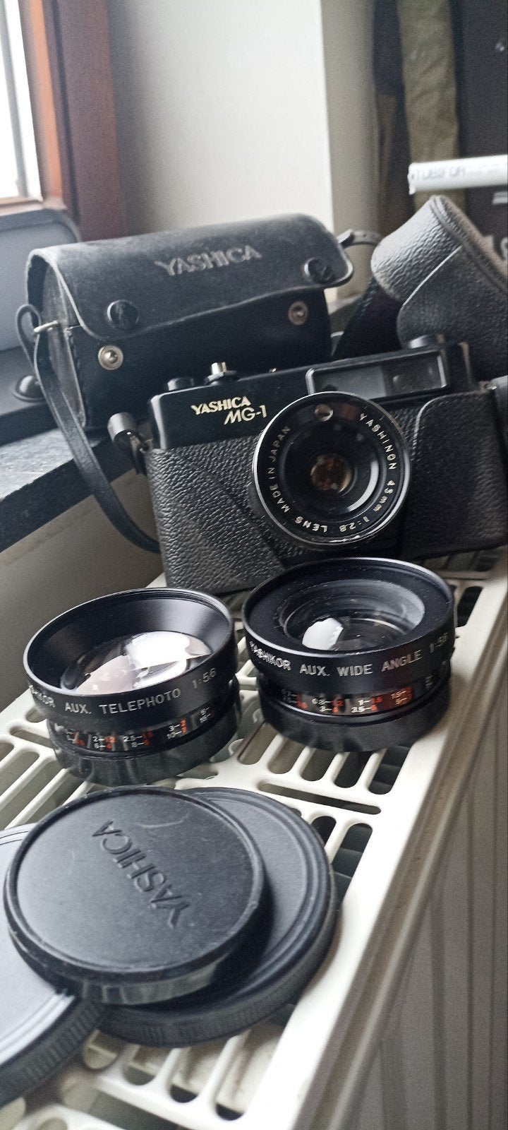 Yashica MG-1, Enlèvement ou Envoi
