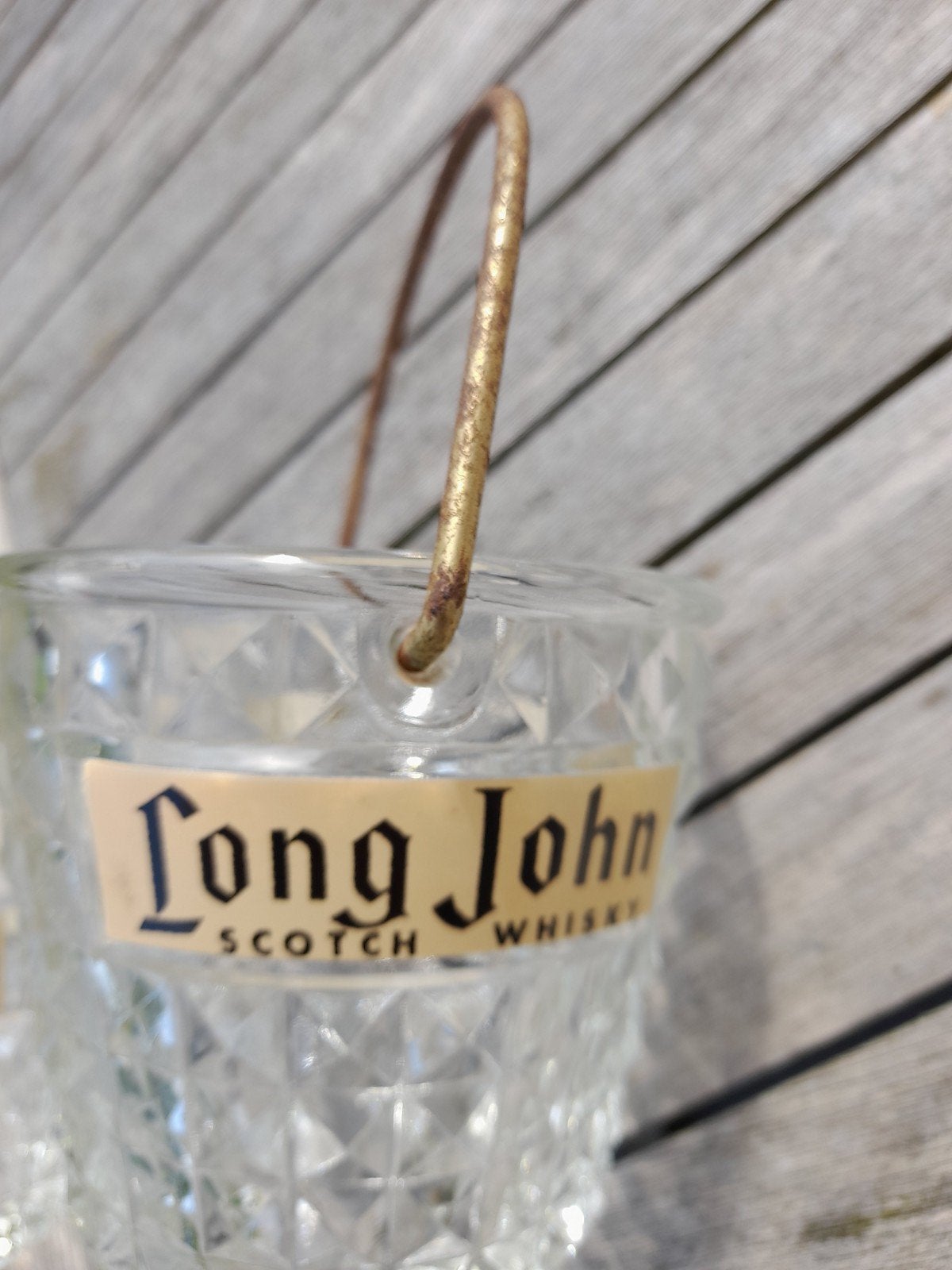 Vintage Schotse whisky Long John ijsemmers, Ophalen of Verzenden, Gebruikt, Gebruiksvoorwerp