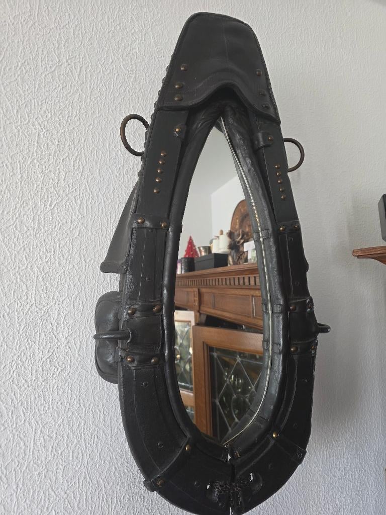 Miroir harnachement cheval, Enlèvement, Ovale, 50 à 100 cm, Moins de 100 cm