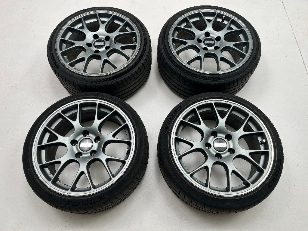 4 jantes BBS Motorsport BMW, Ophalen, 18 inch, Velg(en), Zomerbanden