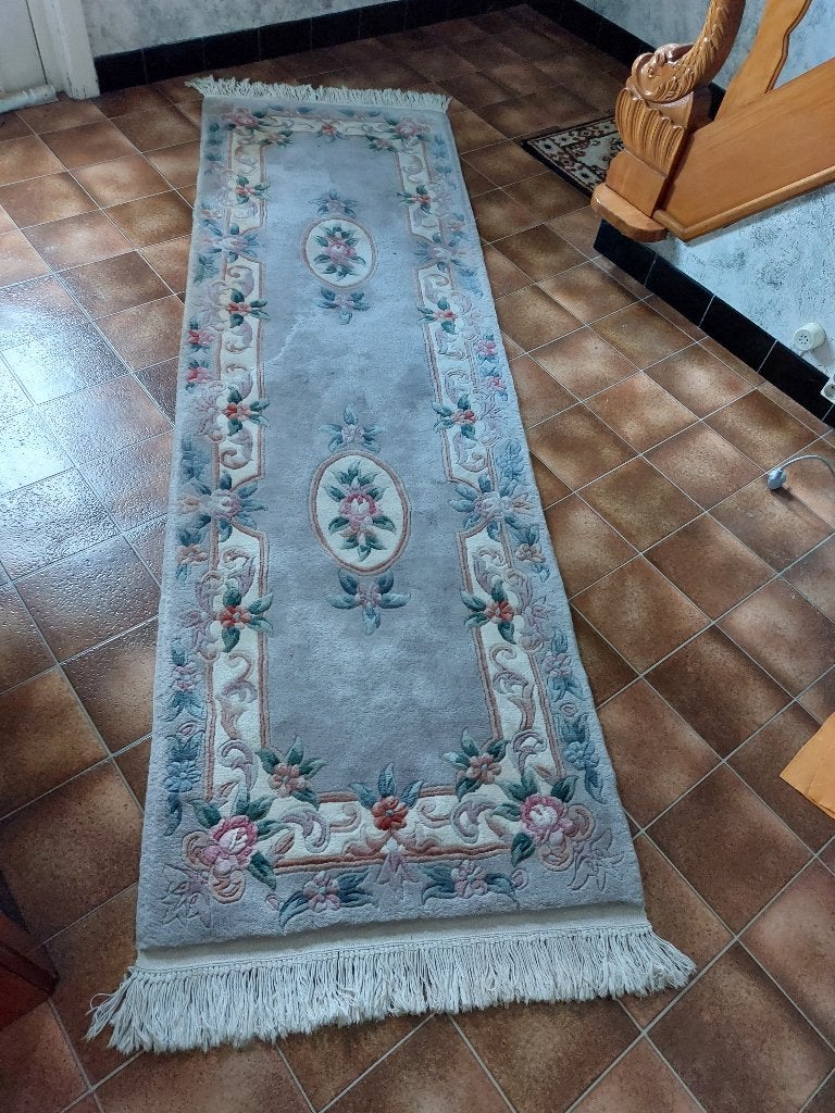 tapijt loper, Ophalen, Gebruikt